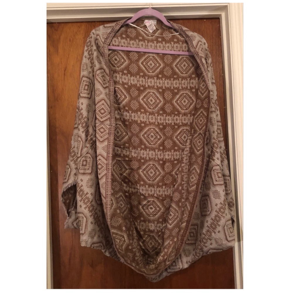 Free People Blanket Cardi